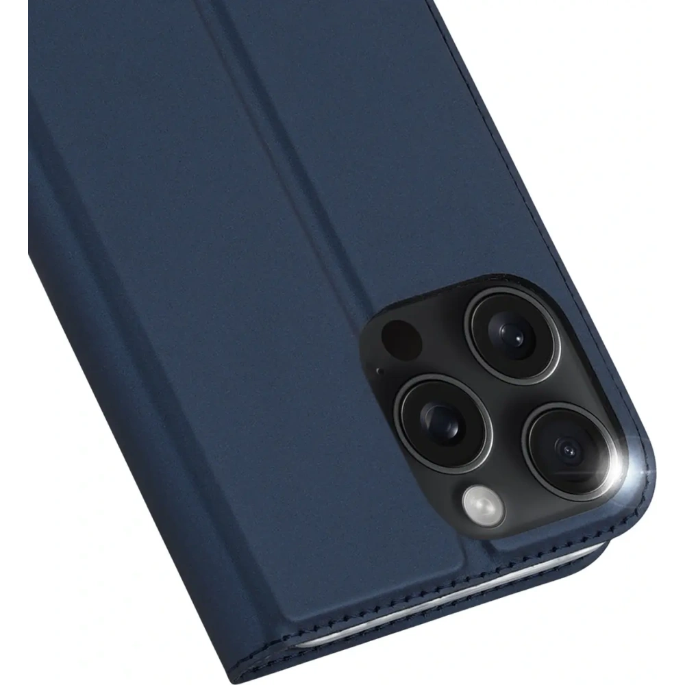 Etui z klapką Dux Ducis Skin Pro do Apple iPhone 16 Pro Max niebieskie