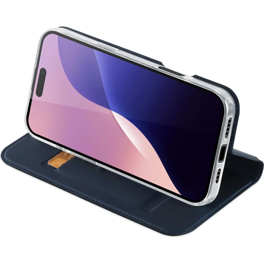 Etui z klapką Dux Ducis Skin Pro do Apple iPhone 16 Pro Max niebieskie