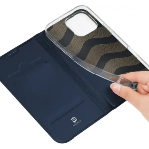 Etui z klapką Dux Ducis Skin Pro do Apple iPhone 16 Pro Max niebieskie