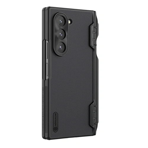 Etui Nillkin Super Frosted Shield Fold z uchwytem na rysik do Samsung Galaxy Z Fold 6 5G czarne