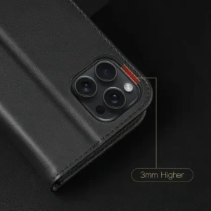 Etui z klapką Dux Ducis Hivo do Apple iPhone 16 Pro czarne