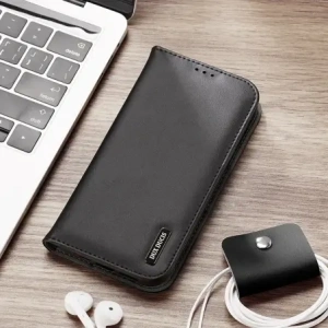 Etui z klapką Dux Ducis Hivo do Apple iPhone 16 Pro czarne