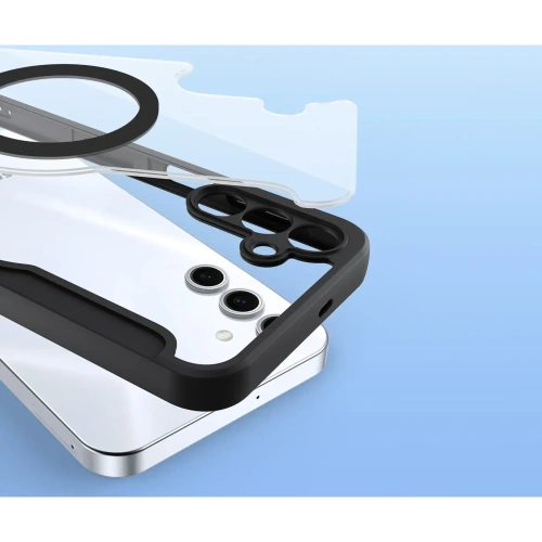 Etui z klapką Dux Ducis Skin X Pro do Samsung Galaxy S25 MagSafe czarne