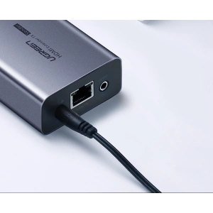 Kup Złączka, przedłużka sieciowa VGA UGREEN CM250 do RJ45 Ethernet, Cat.5e/6 (srebrna) - UGR446SLV - {ean13} - Sklep Home Screen