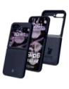 Silikonowe etui Bizon Soft Case do Samsung Galaxy Z Flip7 FE / Z Flip6 ciemnoniebieskie