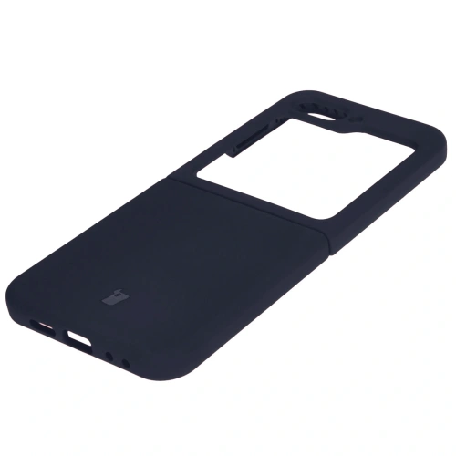 Silikonowe etui Bizon Soft Case do Samsung Galaxy Z Flip7 FE / Z Flip6 ciemnoniebieskie