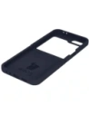 Silikonowe etui Bizon Soft Case do Samsung Galaxy Z Flip7 FE / Z Flip6 ciemnoniebieskie
