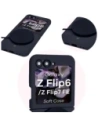 Silikonowe etui Bizon Soft Case do Samsung Galaxy Z Flip7 FE / Z Flip6 ciemnoniebieskie