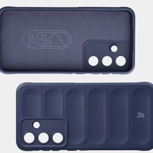 Pancerne etui Bizon Case Tur do Samsung Galaxy S25 FE granatowe