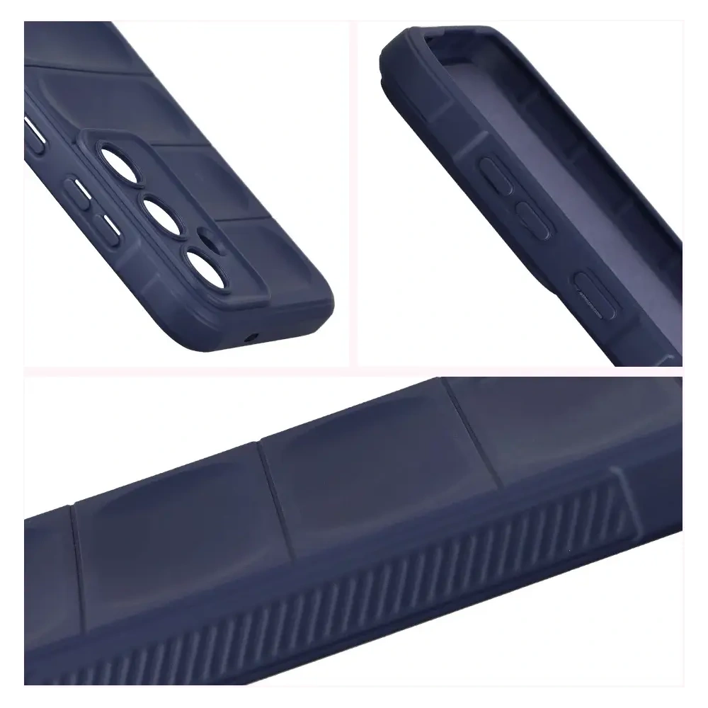 Pancerne etui Bizon Case Tur do Samsung Galaxy S25 FE granatowe