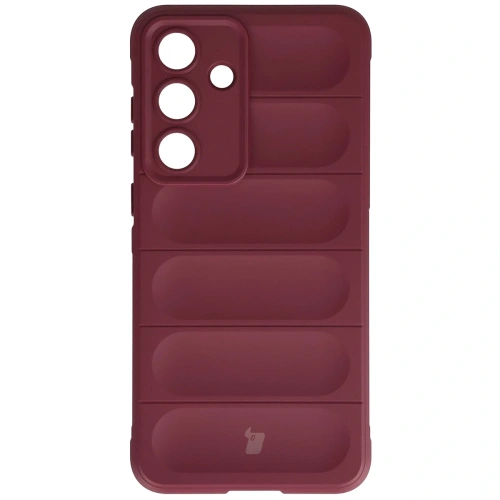 Pancerne etui Bizon Case Tur do Samsung Galaxy S25 FE burgundowe