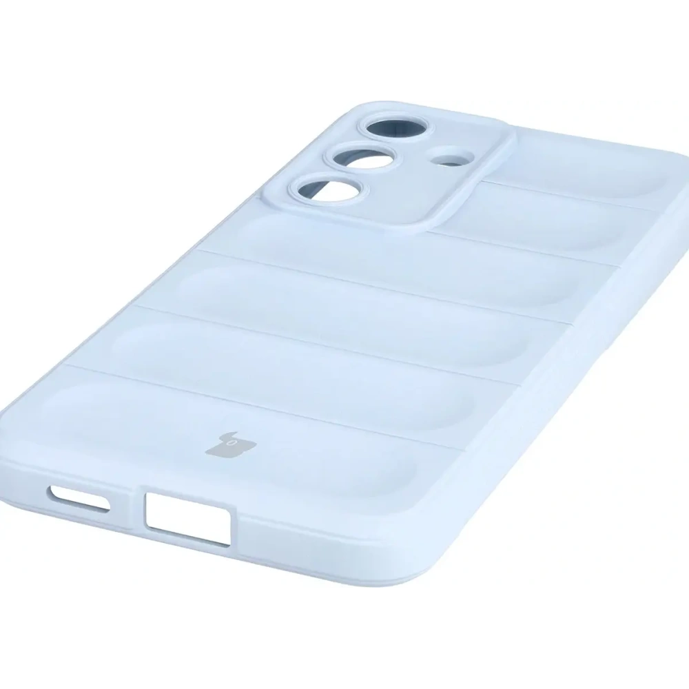 Pancerne etui Bizon Case Tur do Samsung Galaxy S25 FE jasnoniebieskie