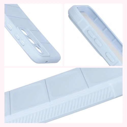 Pancerne etui Bizon Case Tur do Samsung Galaxy S25 FE jasnoniebieskie
