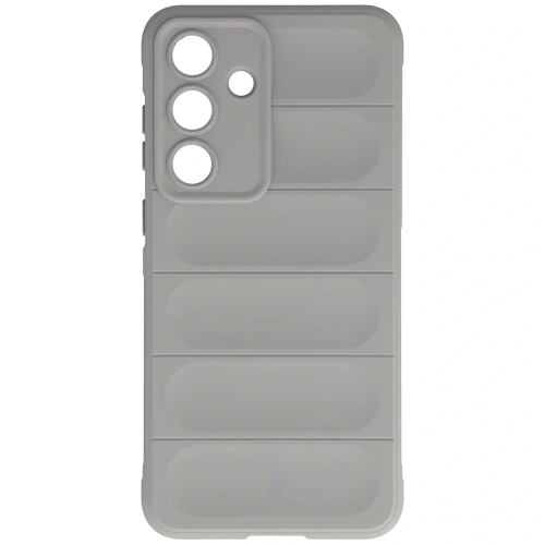 Pancerne etui Bizon Case Tur do Samsung Galaxy S25 FE jasnoszare