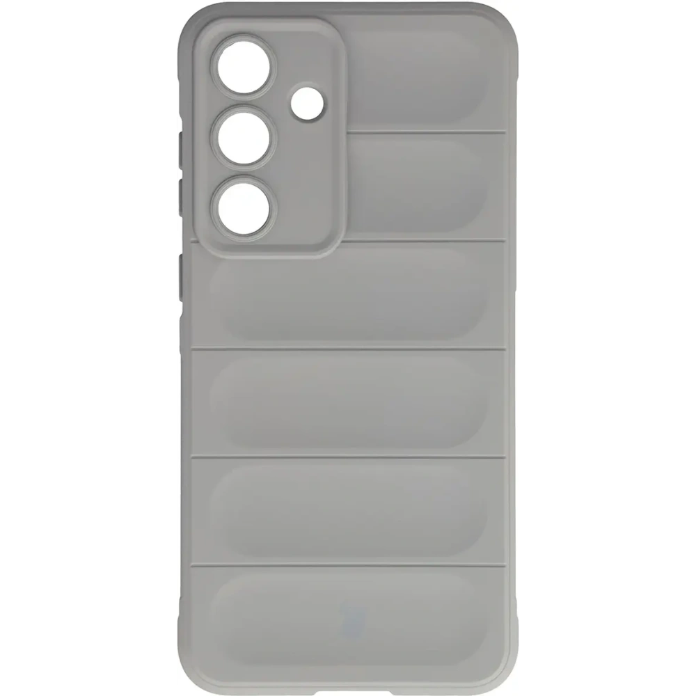 Pancerne etui Bizon Case Tur do Samsung Galaxy S25 FE jasnoszare