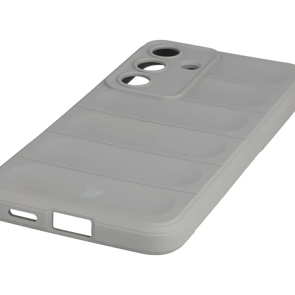 Pancerne etui Bizon Case Tur do Samsung Galaxy S25 FE jasnoszare