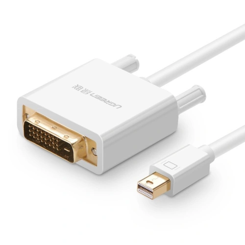 Kup Mini DisplayPort auf DVI (24+1) Kabel UGREEN MD102 FullHD 1.5m (weiß) - UGR452WHT - {ean13} - Sklep Home Screen