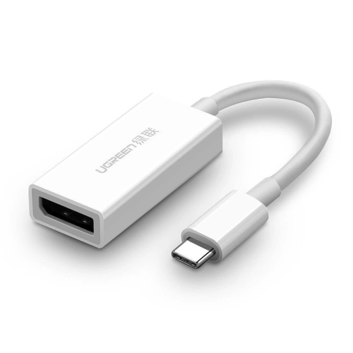 Kup Adaptér USB-C na Display Port UGREEN MM130, 4K 60Hz, (bílý) - UGR453WHT - {ean13} - Sklep Home Screen