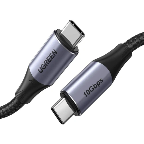 Kup Kabel USB-C 3.1 Gen.2 UGREEN US355, PD 3.1, 5A, 100W, 4K, 10Gbps, 1m (černý) - UGR455BLK - {ean13} - Sklep Home Screen