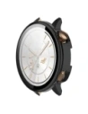 Etui ze szkłem do zegarka Bizon Case+Glass Watch do OnePlus Watch 3 43mm czarne