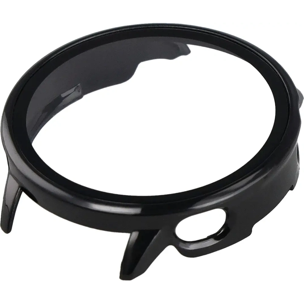 Etui ze szkłem do zegarka Bizon Case+Glass Watch do OnePlus Watch 3 43mm czarne