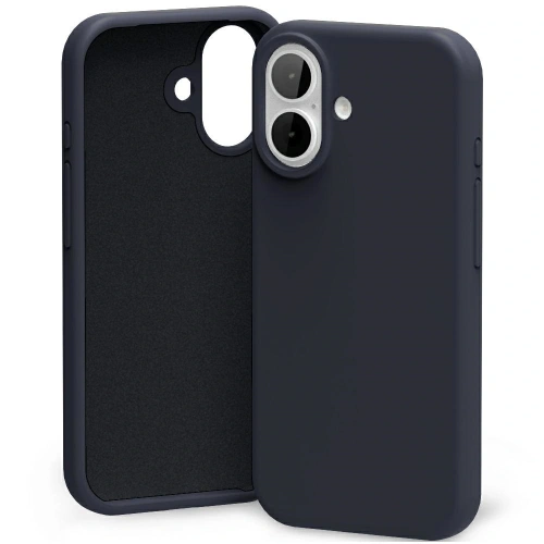 Etui Mercury Silicone do Apple iPhone 17 granatowy