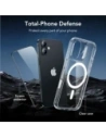 Zestaw ESR etui + szkło na ekran Classic Hybrid MagSafe & Tempered Glass do Apple iPhone 17 Clear