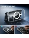 Zestaw ESR etui + szkło na ekran Classic Hybrid MagSafe & Tempered Glass do Apple iPhone 17 Clear