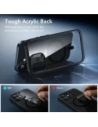 Zestaw ESR etui + szkło na ekran Classic Hybrid MagSafe & Tempered Glass do Apple iPhone 17 Clear/black