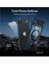Zestaw ESR etui + szkło na ekran Classic Hybrid MagSafe & Tempered Glass do Apple iPhone 17 Air Clear/black