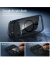 Zestaw ESR etui + szkło na ekran Classic Hybrid MagSafe & Tempered Glass do Apple iPhone 17 Air Clear/black