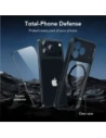 Zestaw ESR etui + szkło na ekran Classic Hybrid MagSafe & Tempered Glass do Apple iPhone 17 Pro Max Clear/black