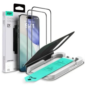 Szkło hartowane ESR Ultrafit Tempered Glass do Apple iPhone 17 Air Clear [2 PACK]