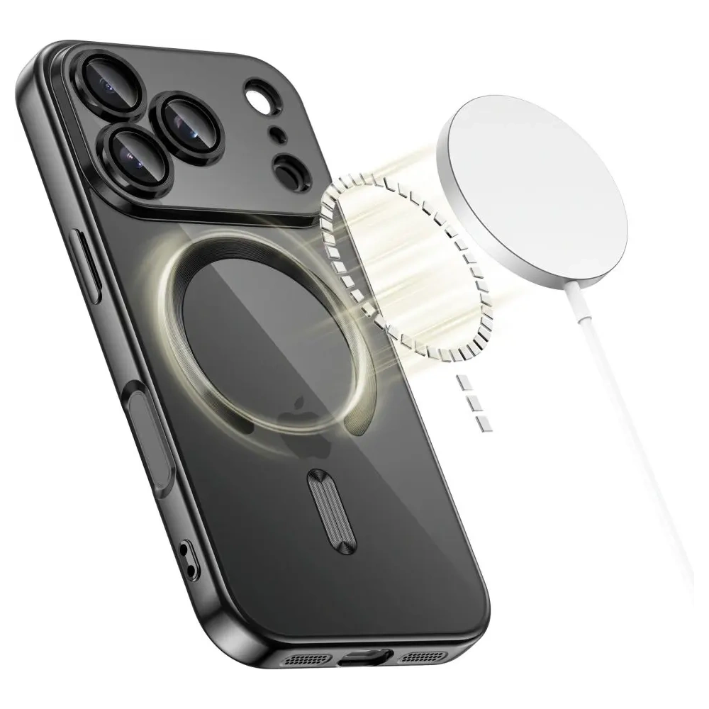 Etui Tech-Protect MagFlex MagSafe do Apple iPhone 17 Pro Max Shiny Black