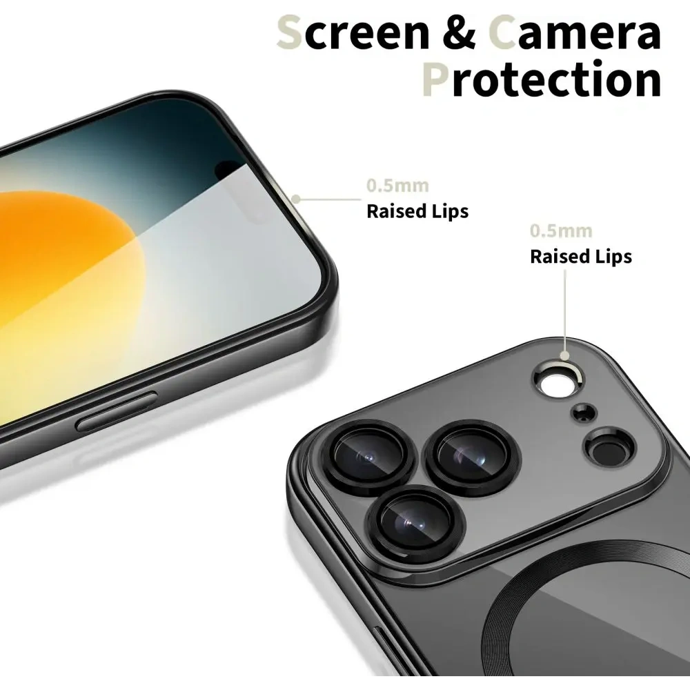 Etui Tech-Protect MagFlex MagSafe do Apple iPhone 17 Pro Max Shiny Black