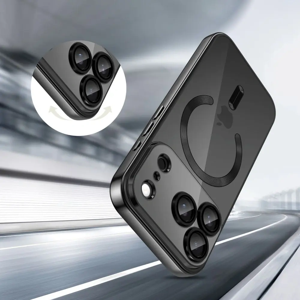 Etui Tech-Protect MagFlex MagSafe do Apple iPhone 17 Pro Max Shiny Black