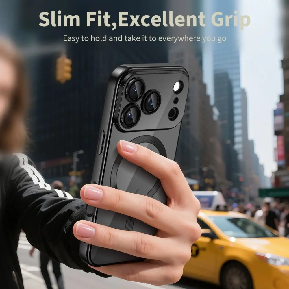 Etui Tech-Protect MagFlex MagSafe do Apple iPhone 17 Pro Max Shiny Black