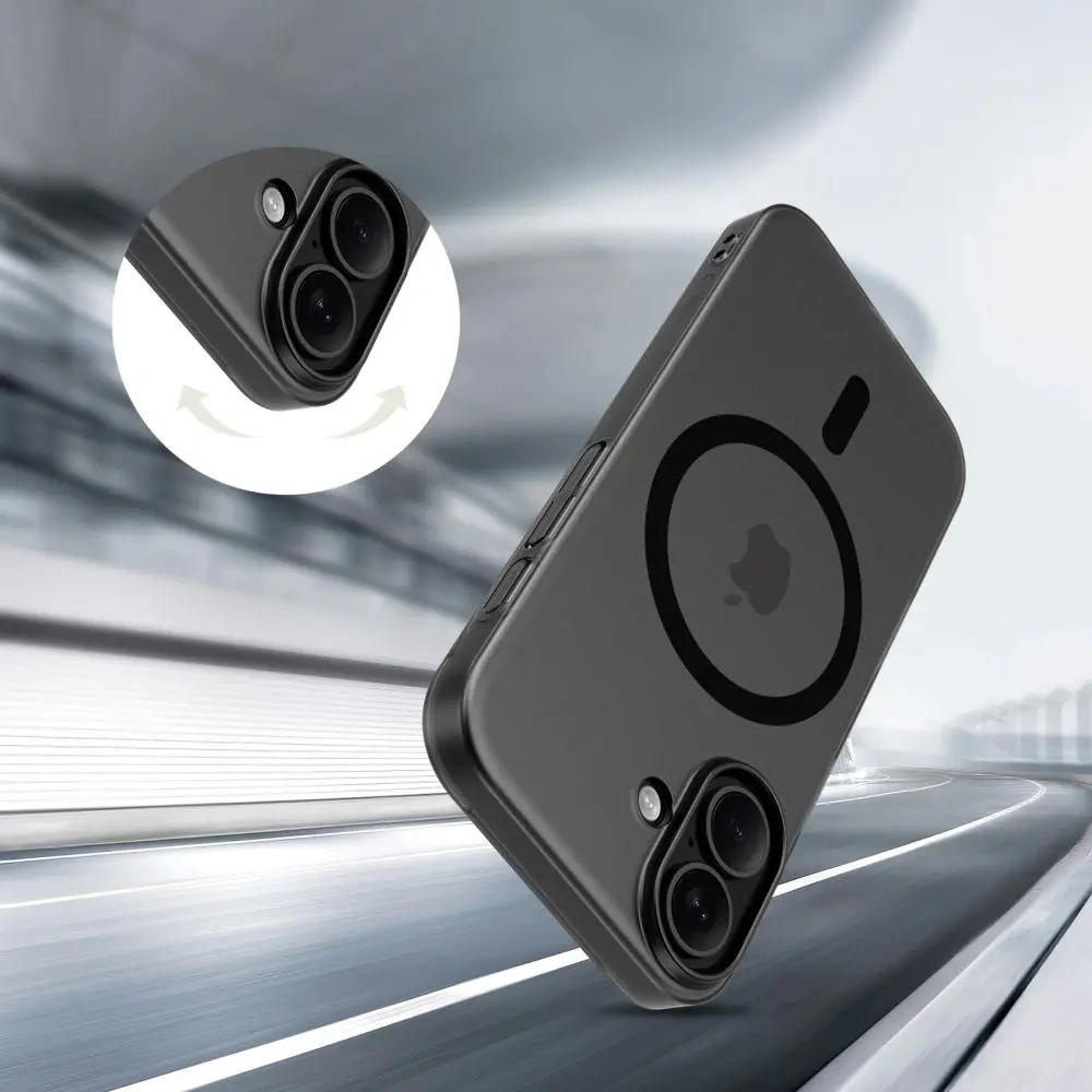 Etui Tech-Protect Magslim MagSafe do Apple iPhone 17 Matte/black