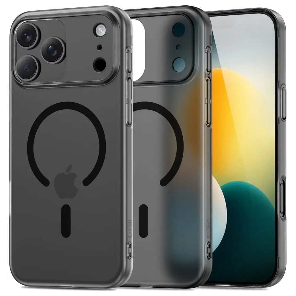 Etui Tech-Protect Magslim MagSafe do Apple iPhone 17 Pro Max Matte/black