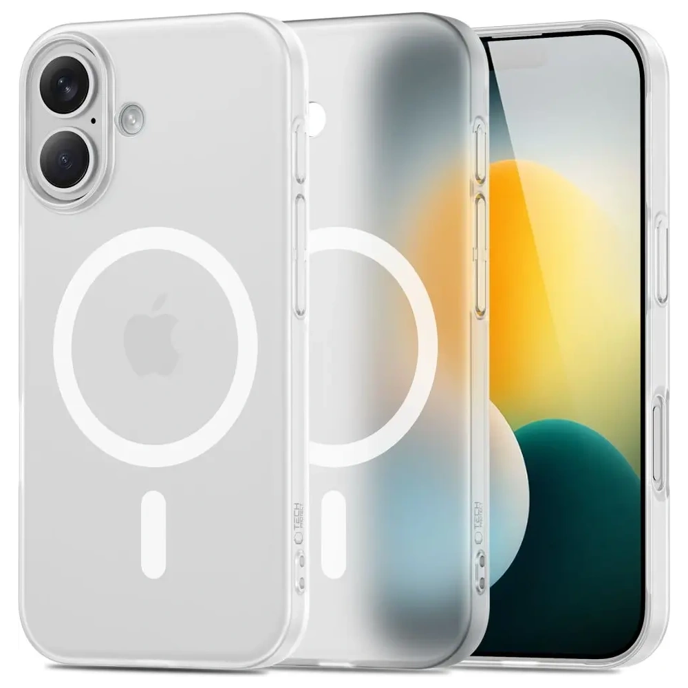 Etui Tech-Protect Magslim MagSafe do Apple iPhone 17 Matte/white