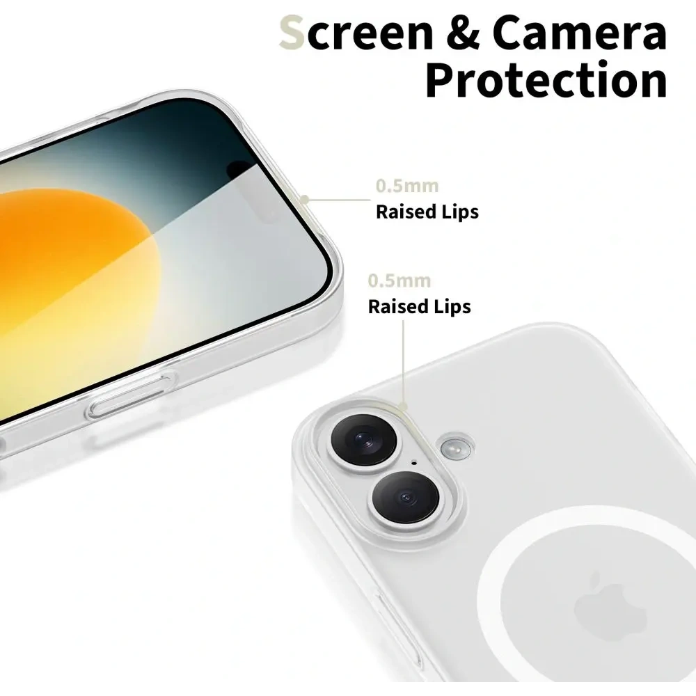 Etui Tech-Protect Magslim MagSafe do Apple iPhone 17 Matte/white