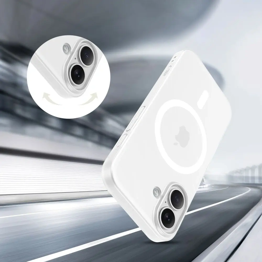 Etui Tech-Protect Magslim MagSafe do Apple iPhone 17 Matte/white