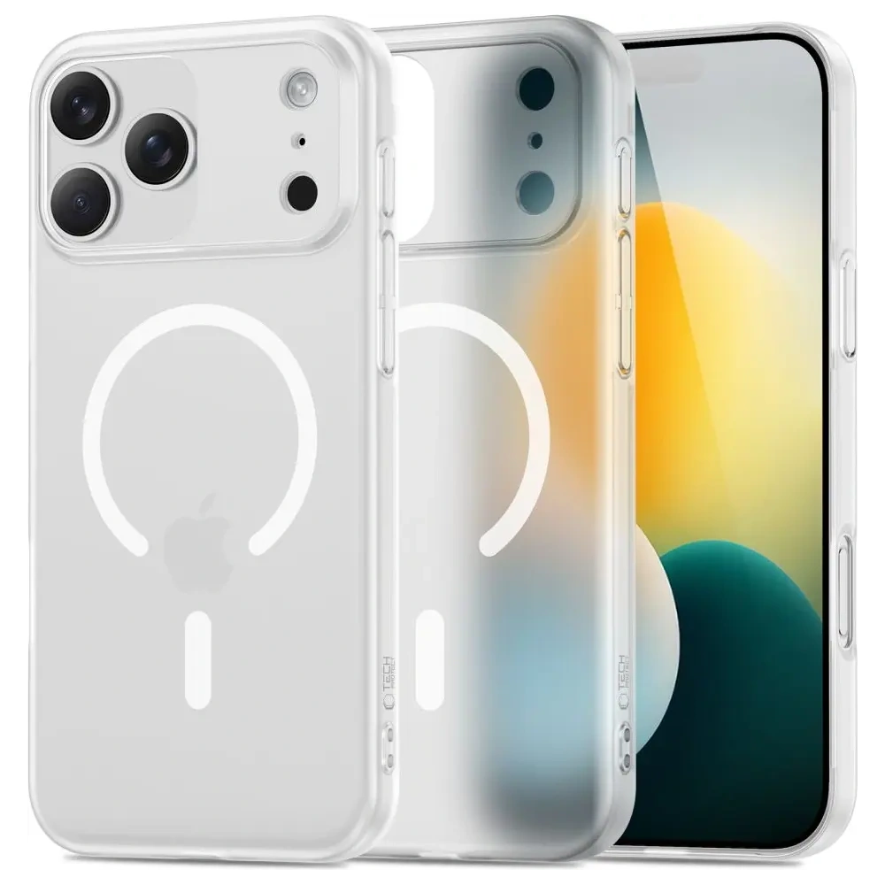 Etui Tech-Protect Magslim MagSafe do Apple iPhone 17 Pro Matte/white