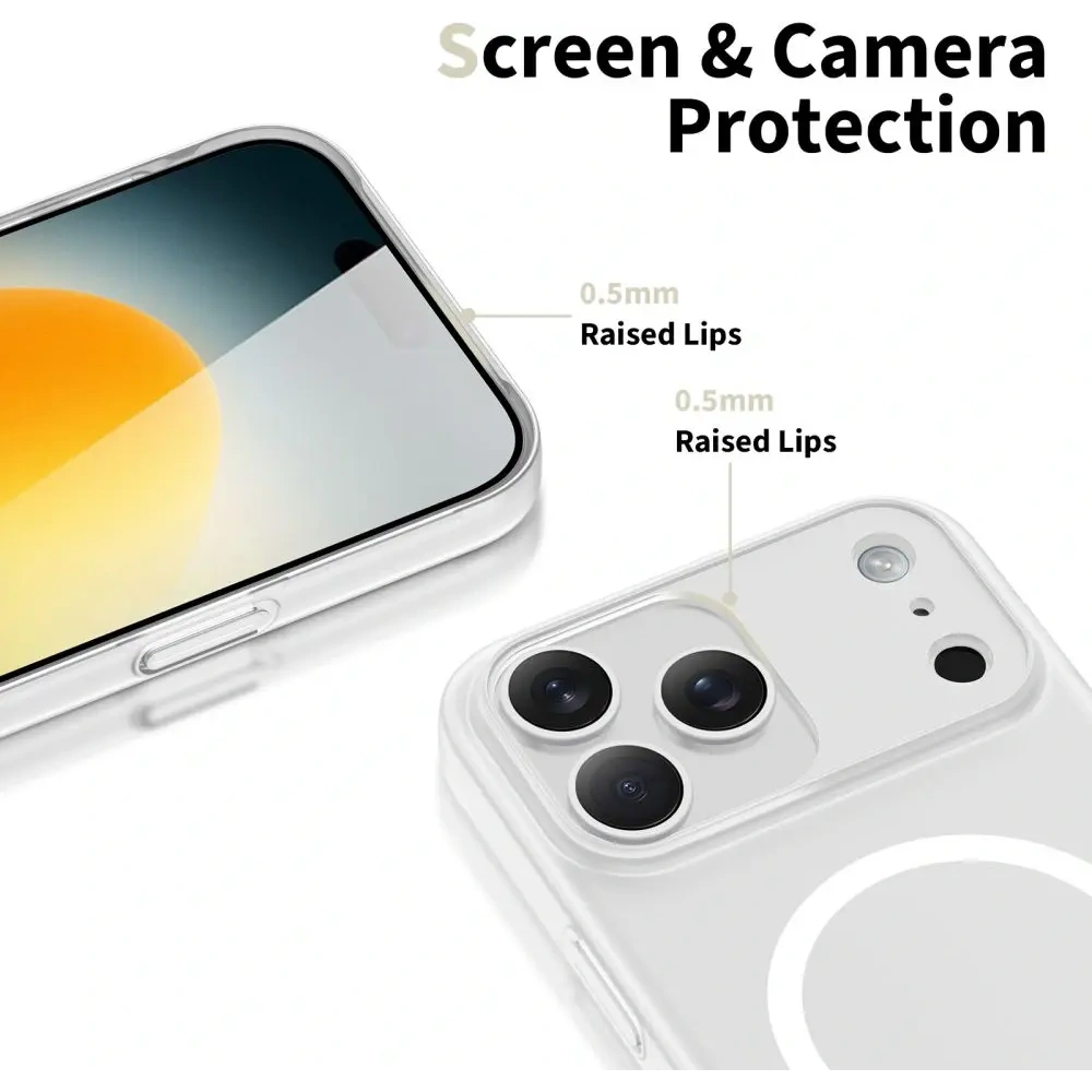 Etui Tech-Protect Magslim MagSafe do Apple iPhone 17 Pro Matte/white