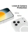 Etui Tech-Protect Magslim MagSafe do Apple iPhone 17 Pro Max Matte/white