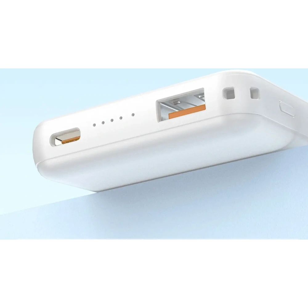 Powerbank bezprzewodowy Dudao K14S+ 10000mAh 20W USB-A / USB-C / MagSafe z podstawką biały