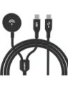 Ładowarka 2w1 Dudao A12 Max USB-C / Apple Watch, USB-C PD60W czarna