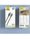 Kabel w oplocie Dudao 3A 30W L3SL USB-A / Lightning 1.2m czarny