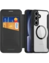 Etui z klapką Dux Ducis Skin X Pro MagSafe do Samsung Galaxy S25+ Plus czarne