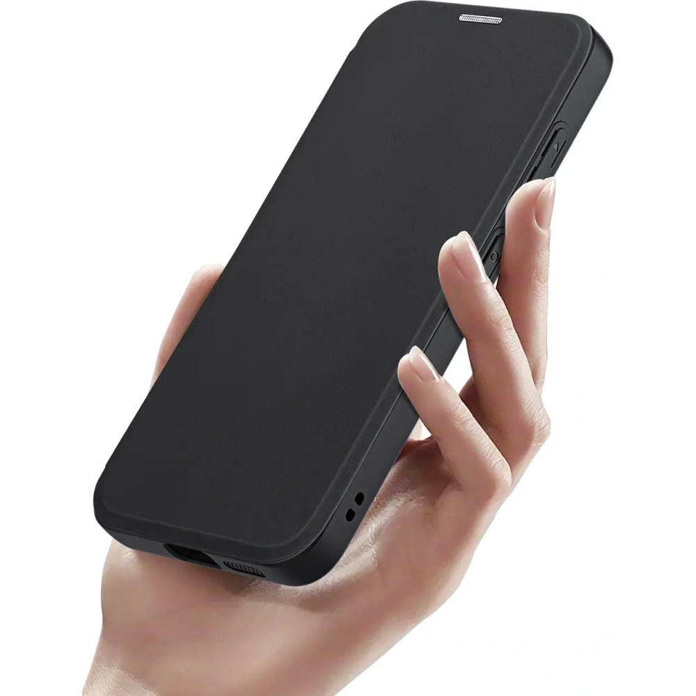 Etui z klapką Dux Ducis Skin X Pro MagSafe do Samsung Galaxy S25+ Plus czarne